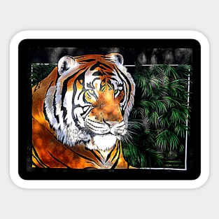 Eye of the Tiger Sticker